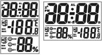 温度计湿度时钟日期闹铃IC 室内外温度计IC