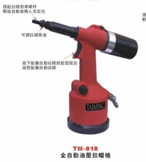 供应中国台湾稳汀全自动气动拉帽枪WD-0125