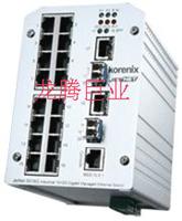 科洛理思korenix 16+2G千兆网管型工业以太网交换机 JetNet 5018G