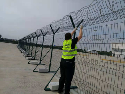 广州白云山风景名胜区护栏PVC插片护栏塑钢围栏公园护栏