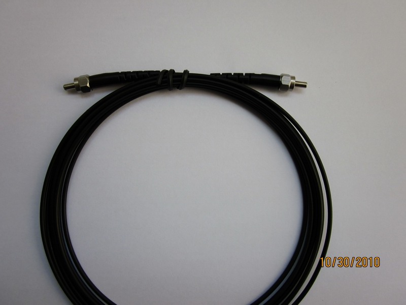 供应精密仪器设备光通信用塑料光纤跳线SMA905/SMA906