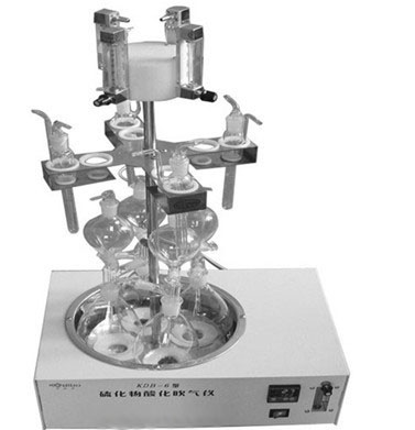 供应KX-6 型水质硫化物 - 酸化吹气仪