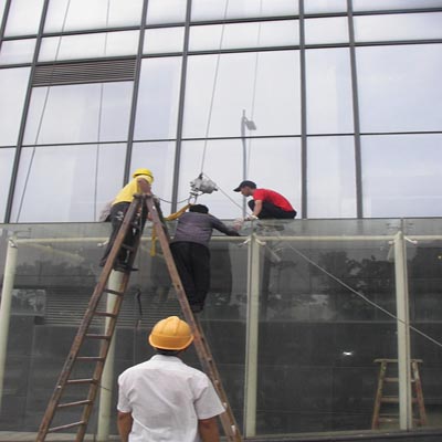 供应玻璃外墙玻璃修补工程**办公室外墙玻璃安装维修工程