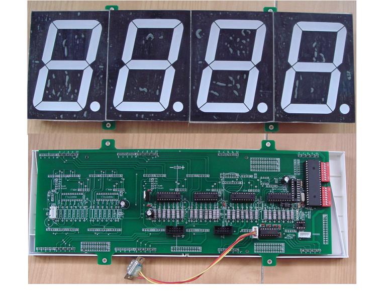 供应带模数AD转换的温度湿度重量压力LED数码管显示屏数显表头