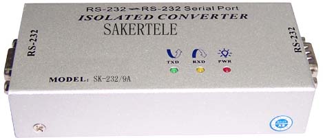 供应有源RS-232串行口光电隔离器 SK-232/9A