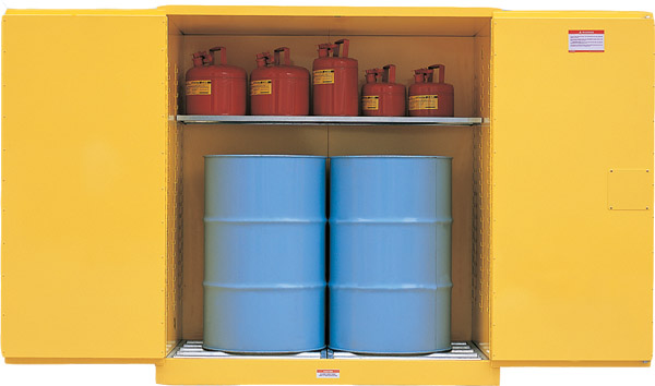 供应研发生产销售批发-双桶油桶柜-单桶油桶柜-防火防爆功能