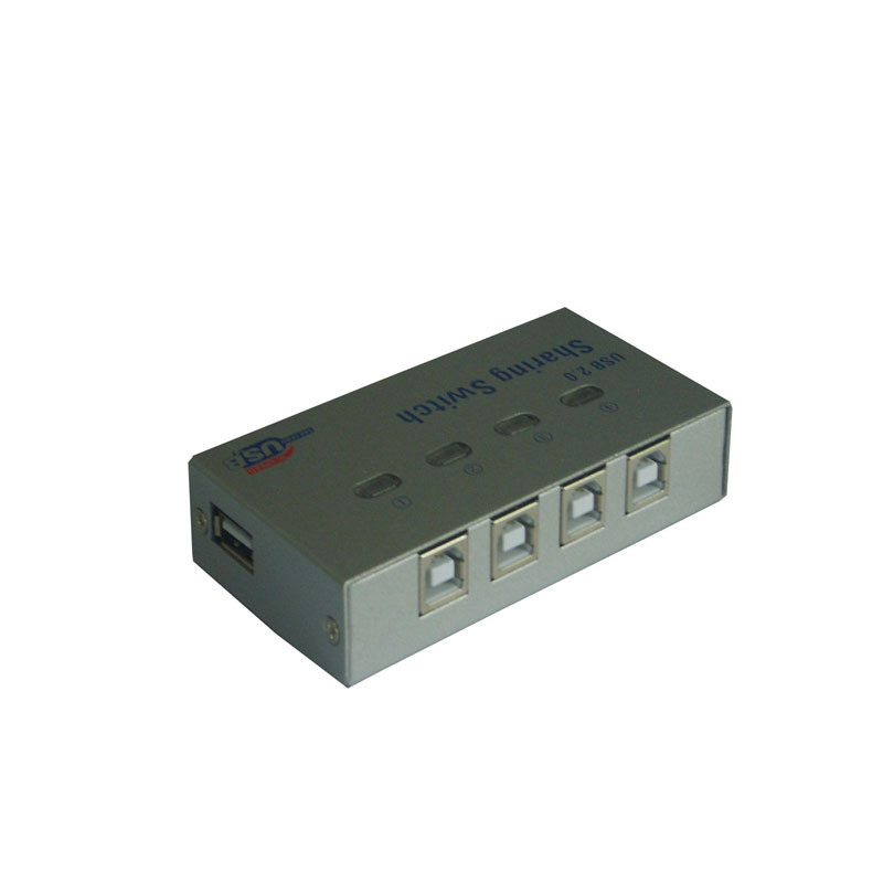 厂家直销供应USB共享器4口打印共享器