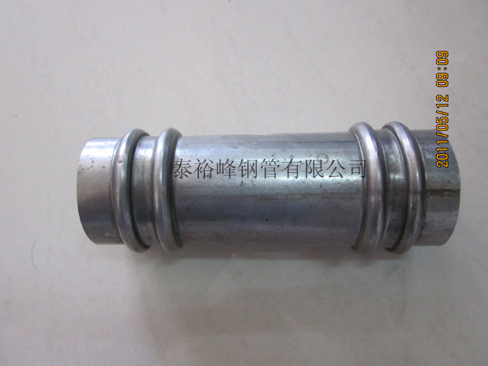 供应 声测管现货 钳压式声测管 声测管厂家 泰裕峰声测管