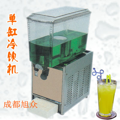 冷饮机适合制作冷热不同的果汁，豆浆，椰奶等）