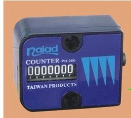 供应中国台湾模具计数器中国台湾naiad 耐德机械式模具计数器七位数PH-200