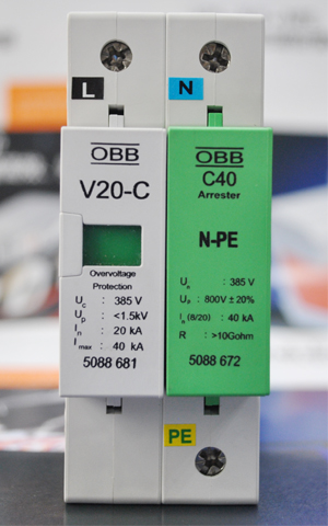 江西OBB-C级电源防雷器V20-C/1+NPE