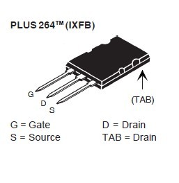 供应IXFB72N55Q2功率MOSFET全新现货 封装PLUS264