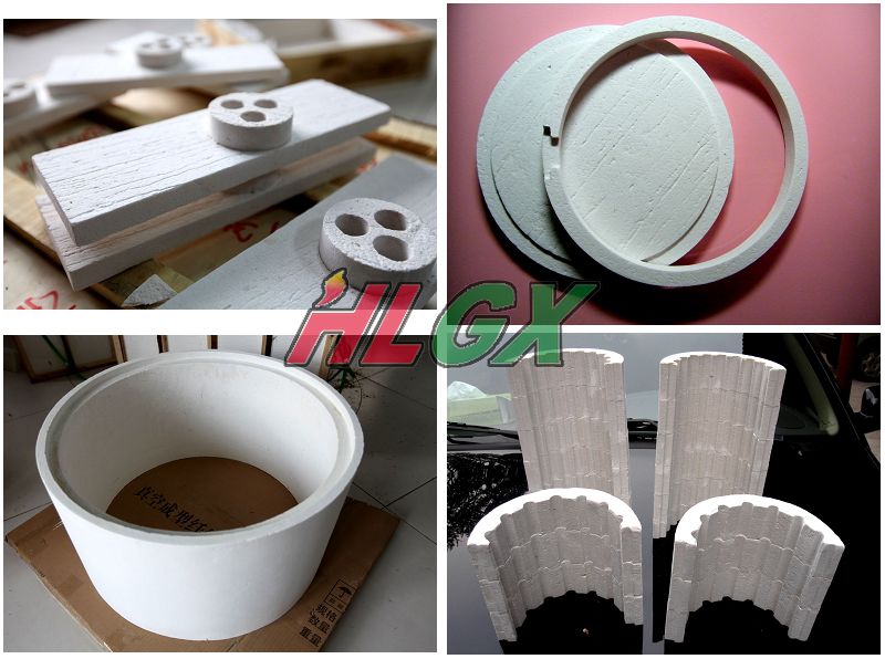 供应耐高温陶瓷纤维圆弧板 硅酸铝陶瓷纤维异形件