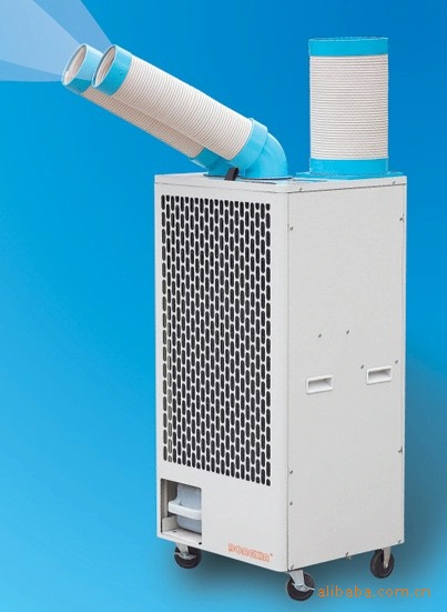 供应全国联保节能移动空调 双摆头工业冷气机 工厂空调