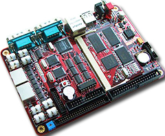 供应具有8个RS485的多串口嵌入式单板电脑