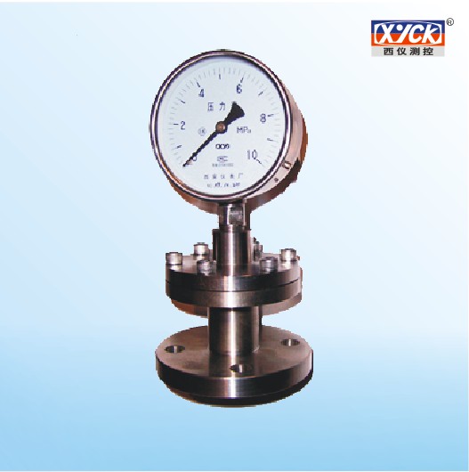 供应耐震隔膜压力表YTP-100/150不锈钢隔膜压力表来电询价