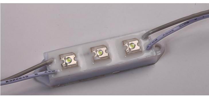 LED 食人鱼插件3灯长方形模组