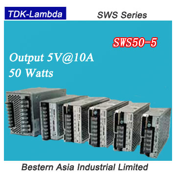 供应TDK-Lambda SWS50-5 50W 5V AC-DC Power Supplies