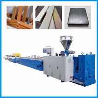 供应PE木塑异型材生产线，木塑型材生产线，PE木塑机型材设备