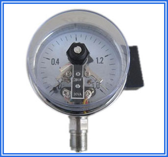 供应YXC-100F全不锈钢电接电压力表，不锈钢压力表
