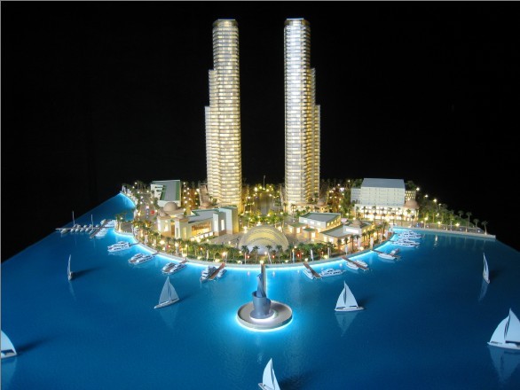 供应深圳建筑模型公司--深圳工业规划模型，城市规划模型-智能会展模型