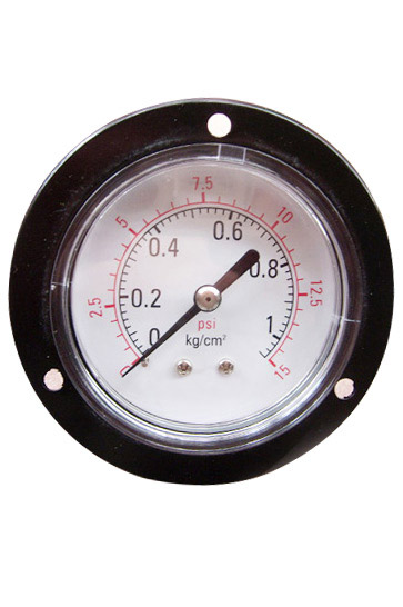 供应径向充油带边压力表0-15KG|高压表、中压表、温度表