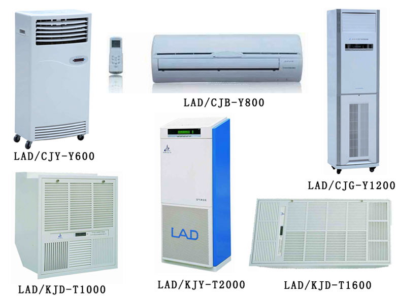 供应动/态柜式Y1200空气净化消毒除菌消毒机，立柜式消毒机