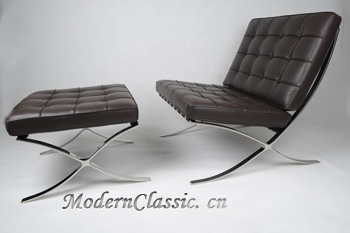 供应巴塞罗那椅MR90Barcelona Chair And Ottoman