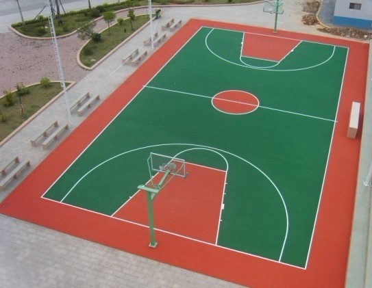 供应杭州篮球场材料，丙烯酸材料，硅PU材料