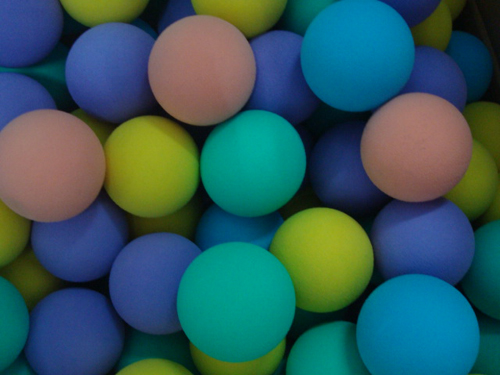 供应海绵球，彩色海绵球