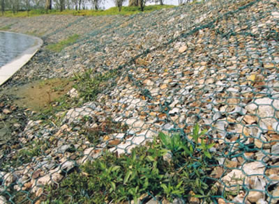 生态宾格网 水库修建宾格宾网石笼 护堤雷诺护垫 河道治理石笼