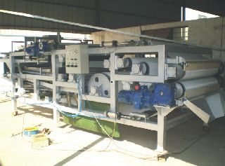 压滤机 带式压滤机 污泥处理设备 广州绿泰环保机电