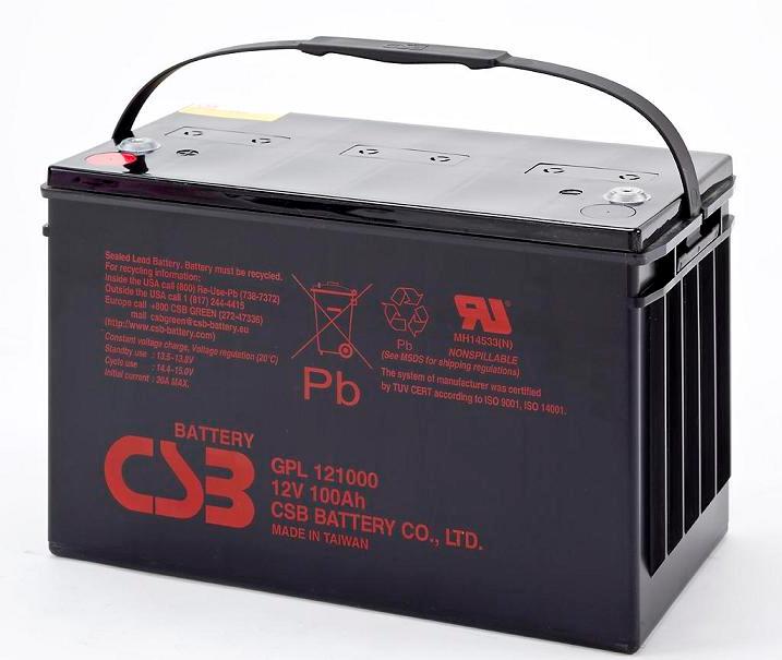 GPL12100012V 100Ah CSB蓄电池