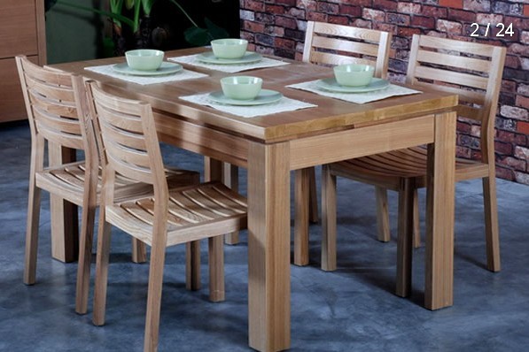 供应北欧实木家具现代-简约 北欧风格 水曲柳 实木 餐桌