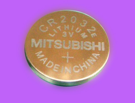 供应MITSUBISHI三菱CR2032钮扣电池