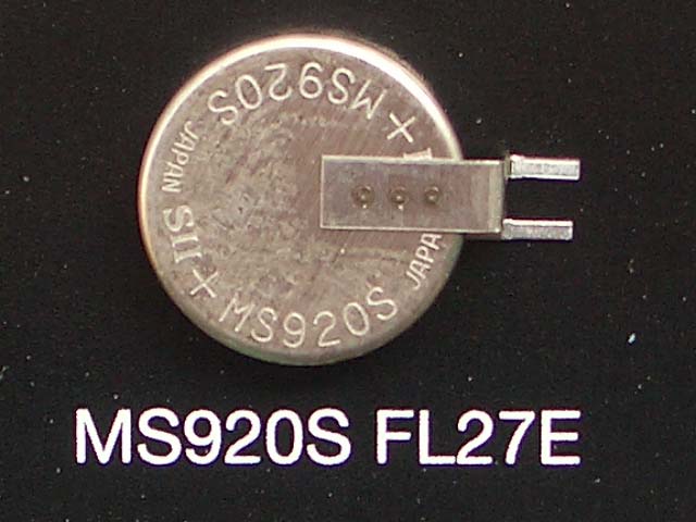 供应精工MS920S FL27E钮扣电池