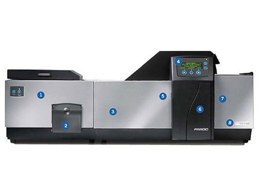 供应FARGO 再转印式打印机HDP600-CR100
