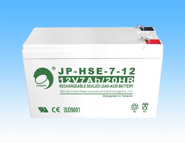 供应劲博蓄电池JP-HSE-7-12，12V7AH消防主机**蓄电池