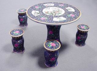 供应陶瓷粉彩瓷桌