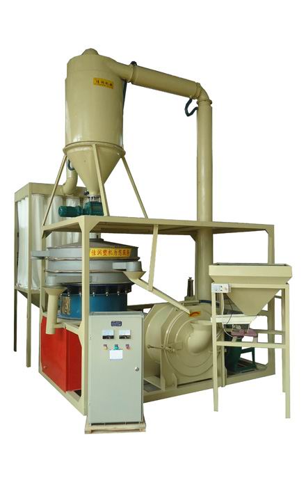 新型高产量塑料磨粉机机型图片