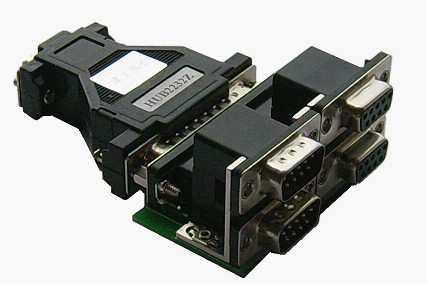 供应HUB2232Z RS-232二对一智能共享器