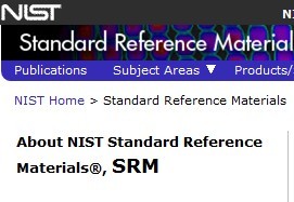 供应美国NIST标准物质