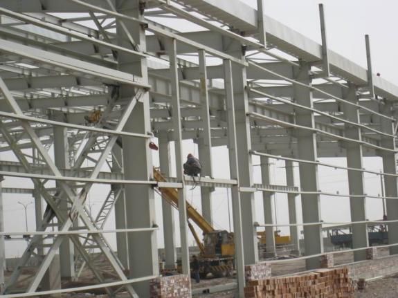供应苏州华良钢结构施工 钢结构工程