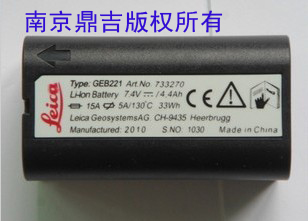 徕卡原装GEB221全站仪电池,全站仪电池批发