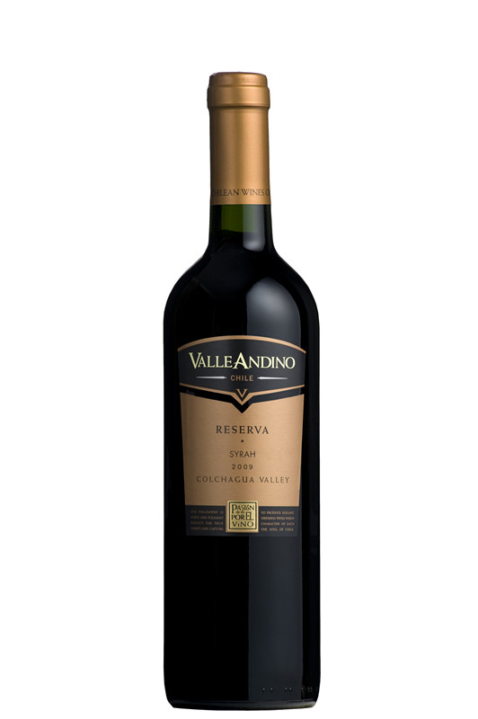 供应宝诗酒业 原瓶进口智利艾迪奥VALLEANDINO精选珍藏西拉干红葡萄酒