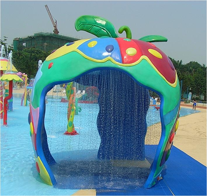 苹果屋儿童戏水设备 大型水上游乐园设备厂家