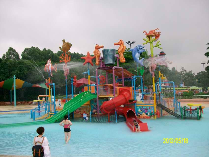 江苏水屋水寨设施、鸿波水上游乐设施、江苏儿童戏水小品