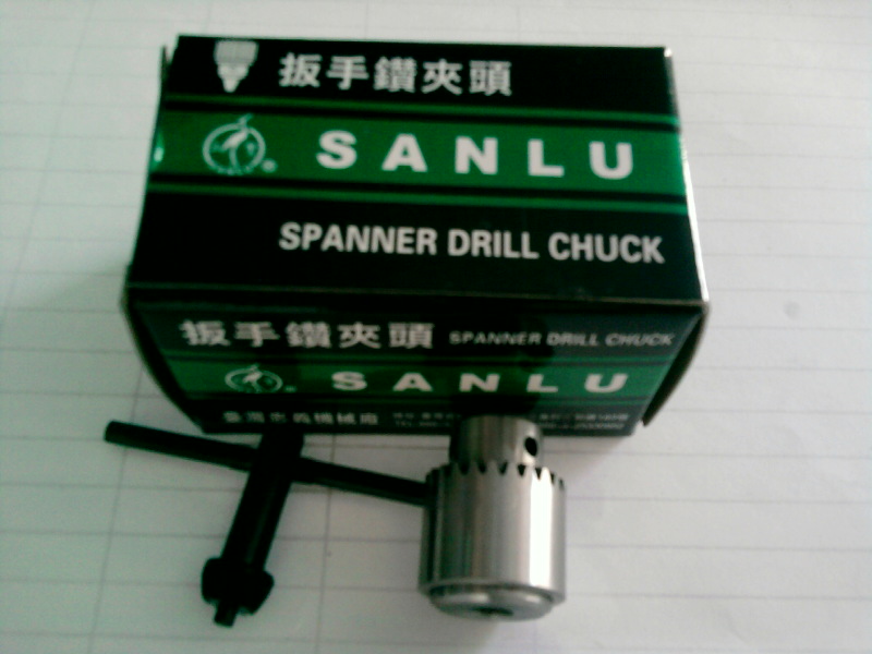 供应 中国台湾三鹭 小孔机 用扳手钻夹头