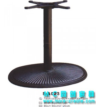 供应金属桌子腿 优质餐桌脚 黑色铸铁桌脚