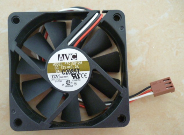 AVC 7015 0.2A AMD双核CPU散热风扇F7015B12M